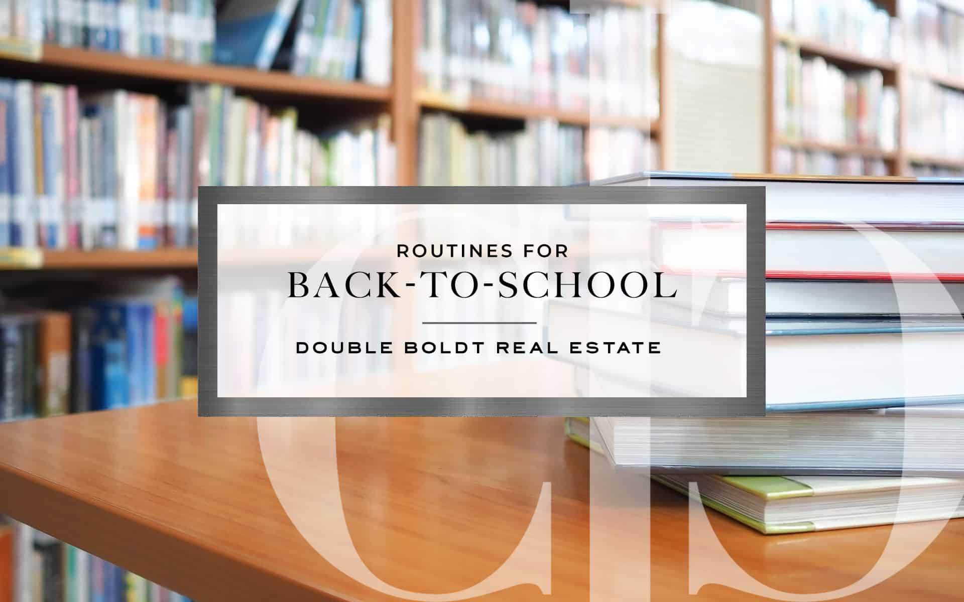 Back-To-School Routines